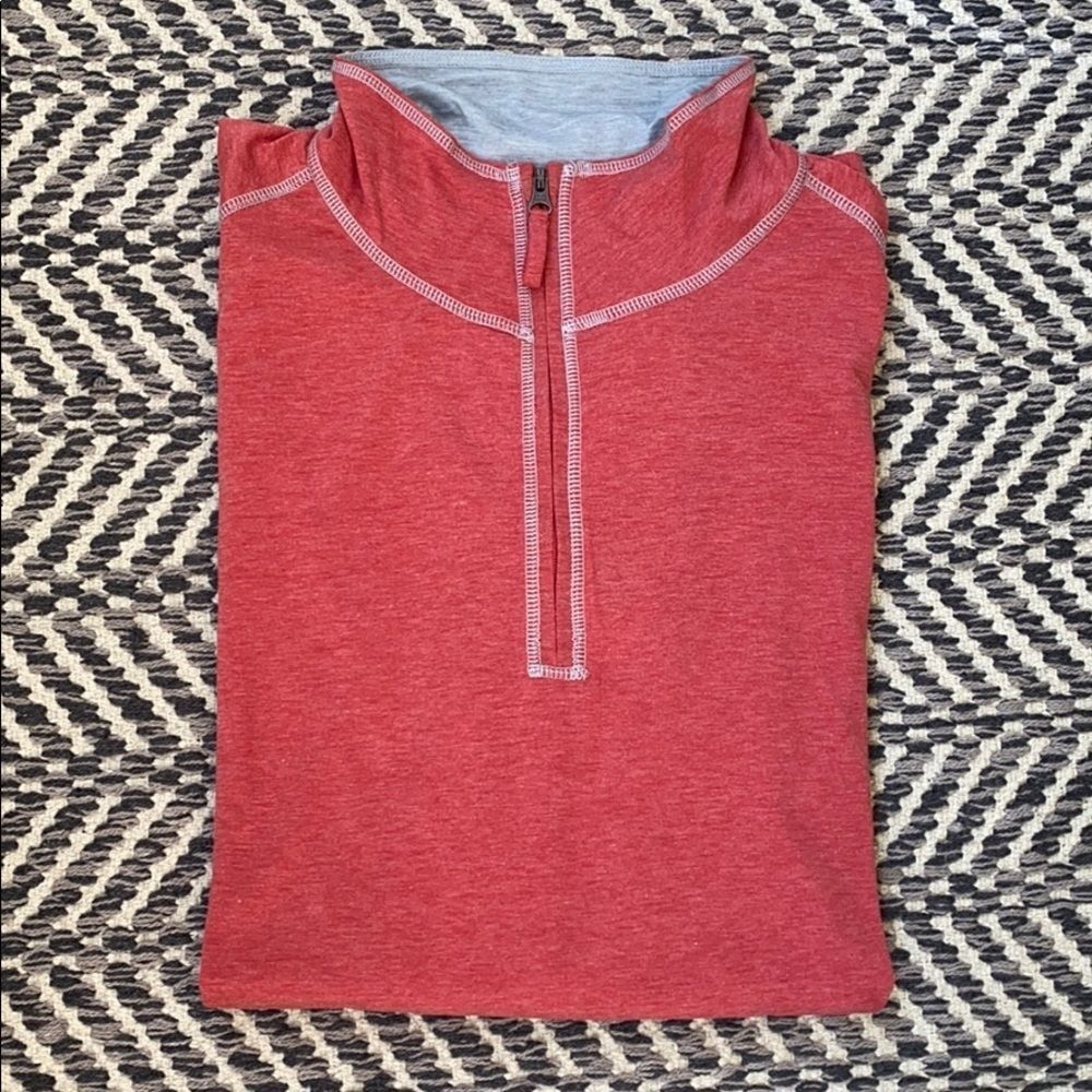 1/4 Zip Mock Pullover